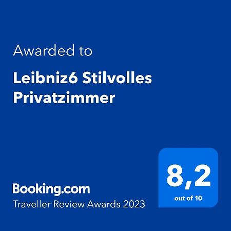 Leibniz6 Stilvolles Privatzimmer Lipsk Zewnętrze zdjęcie